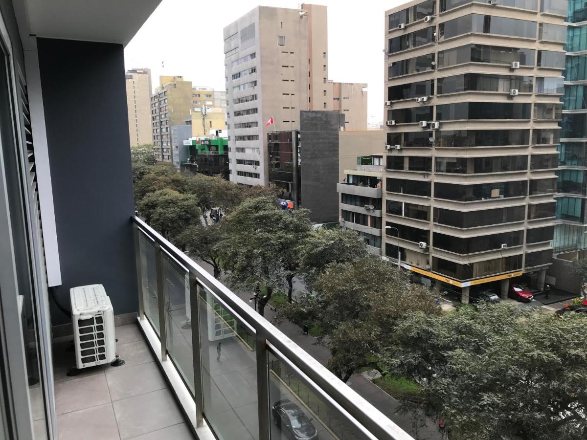 Hermoso Apartamento Con Piscina Miraflores- Canvas Lima Eksteriør bilde