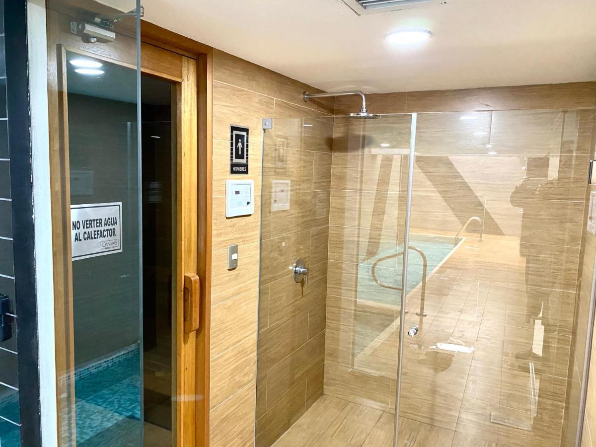 Hermoso Apartamento Con Piscina Miraflores- Canvas Lima Eksteriør bilde
