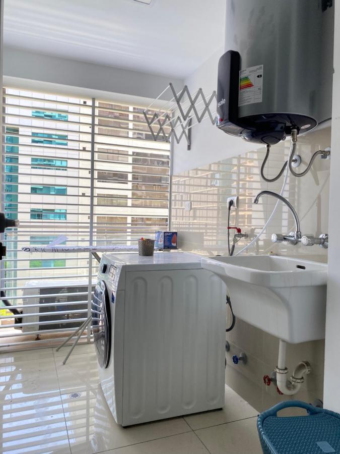 Hermoso Apartamento Con Piscina Miraflores- Canvas Lima Eksteriør bilde