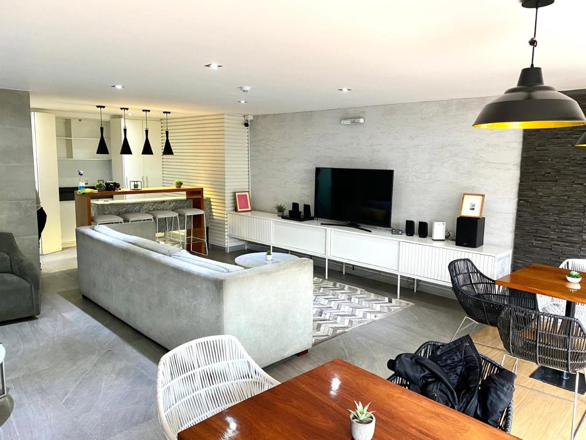 Hermoso Apartamento Con Piscina Miraflores- Canvas Lima Eksteriør bilde